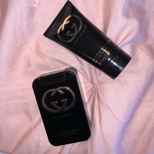 gucci guilty lotion & shower gel mini set